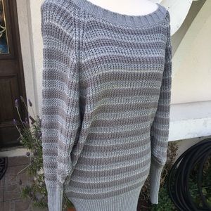 Long sleeve knitted sweater dress